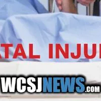 Emergency vehicles respond to a fatal three-vehicle crash near Channahon on Interstate 55 frontage road